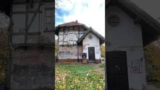 Abandoned old German mansion in Kaliningrad