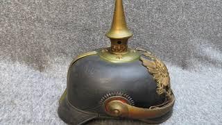 WWI German Reserve Officer Pickelhaube Helmet | Rare & Original Artifact