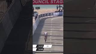 SCARY CYCLING CRASH UAE TOUR TT ANTONIO TIBERI #crash