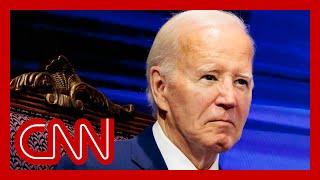 President Biden speaks in rare solo news conference