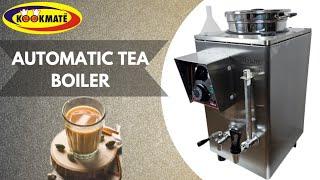 Electric Tea Boiler Dispenser With Brewing Timer Machine|Karak Tea/Chai Maker |Tea Business