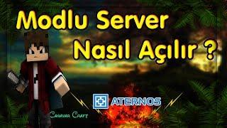 ATERNOSA MOD PAKETİ YÜKLEME | ATERNOSDAN MODLU SERVER NASIL AÇILIR ? | ATERNOS MODS