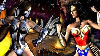 Mortal Kombat Vs. DC Universe - Kitana Vs. Wonder Woman