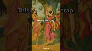Bhasmasura's dance to death by Raja Ravi Varma #shorts #art #painting #history