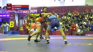 1/2 FS - 61 kg: M. SHIRAZI (IRI) v. K. OGAWA (JPN)