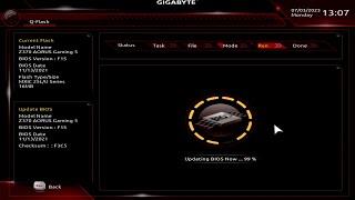 How To Update Bios GIGABYTE Z370 AORUS GAMING 5