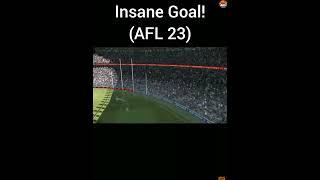 INSANE GOAL!!! (AFL 23) #shorts #afl23 #afl