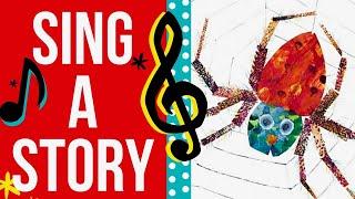 The Very Busy Spider Song for Kids! | Sing a Story with Bri Reads