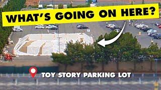 First signs of Disneyland Forward!? | Disneyland construction 2025/06/20
