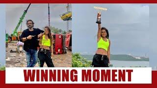 Khatron Ke Khiladi Made In India Update: Nia Sharma's winning moment