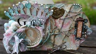 Graphic 45 Gift Bag and Card Tutorial with Baby 2 Bride