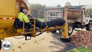 Satisfying Leaf Pick Up Video - Elyria, Ohio