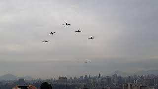 Aviones parada militar de Chile 2018