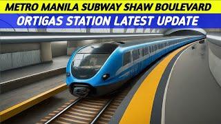 Metro Manila Subway Ortigas and Shaw Boulevard Station