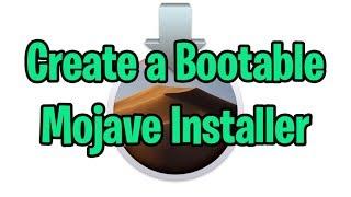 Create a Bootable Mojave USB Installer Flash Drive in Mac OS X 10.14