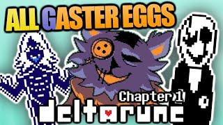 ALL Deltarune Chapter 1 GASTER EGGS (Easter Eggs, Secrets, and References) Revised