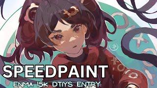  #Enma15k DTIYS Entry on Instagram!  | Krita Speedpaint