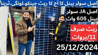 25/12/2024 solar panels prices in Pakistan | solar panels prices more down | Madina solar system