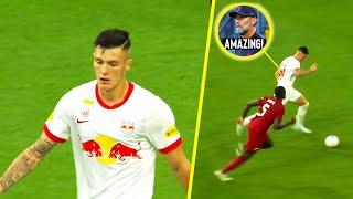 Benjamin Šeško Demolishes Liverpool | Man United Transfer Target