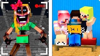  FILMED MIMICER GIRL ON HIDDEN CAMERAS IN MINECRAFT!