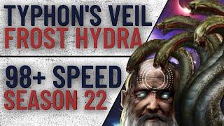 Diablo 3 | Season 22 | Speed 98+ Hydra Build Guide (Typhon's Veil) | 2.6.10 PTR