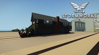 ДОМ НА РЕЛЬСАХ//Stormworks: Build and Rescue