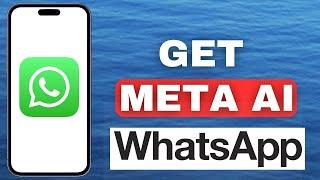 How To Get Meta Ai On WhatsApp iPhone iOS