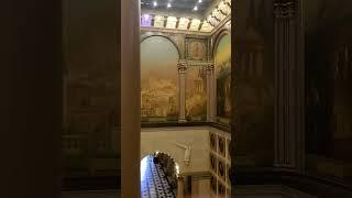 Murals at Grand Masonic Lodge of Pennsylvania #freemasons #freemasonry