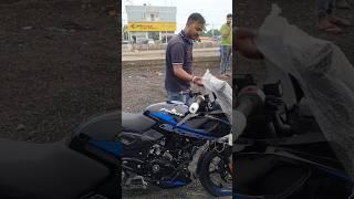 BAJAJ PULSAR 220F NEW MODEL LUNCH !! PULSAR 220F UNLOADING  !! #bajaj #pulsur #220f #bike #shorts