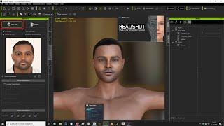 Tutorial Headshot Plugin Auto Modus für den Chracter Creator 3.