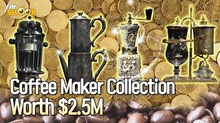 Man Collected 1,000 Coffee Makers Worth $2.5M & Created an Unofficial Coffee Museum