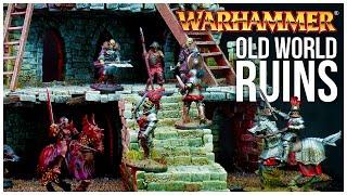 Warhammer Fantasy Ruins Terrain inspired by 3d Printing Minis