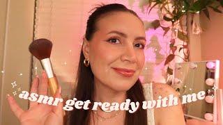 ASMR Get Ready With Me Soft-Spoken  Makeup Application, Life Updates Chit Chat