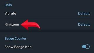 Telegram mein ringtone sound default kaisa kare, How to default ringtone sound in telegram