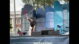 “剑舞” by 木兰健身艺术学校 2024年6月23日 New Haven International Festival of Arts & Ideas 2024