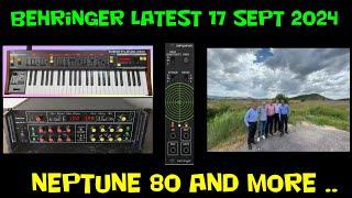 Latest Behringer News 17 September 2024