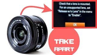 SONY LENS 16-50mm TEARDOWN | SELP1650 REPAIR | FIX | TakeApart