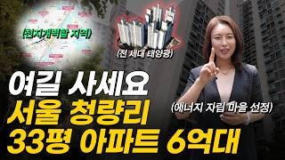'이런 아파트가 돈이 된다' 6억대까지 떨어진 서울 청량리 33평 아파트 (머니플레이스)