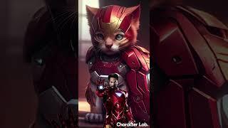 Cute cats and Doggy version of Avengers pt. 2#shorts