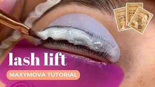 Lash Lift & Natural Brow Lamination Step By Step - Maxymova