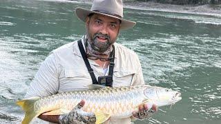 Casting for Golden Mahseer - Fishing (The Fish of My Dreams) - Pancheswar India