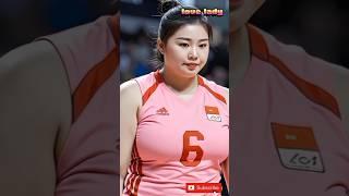 "Powerful Volleyball Player Dominates the Court | Amazing Skills & Strength #shrots #ai#volleyball