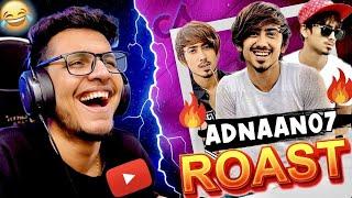 Triggered Insaan roast Adnaan 07  | Thugesh roast Adnaan 07 | Adnaan 07 Roast | Adnaan 07 reply
