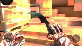 #yan9jie New Karambit Dragon Glass - Gloves Burning fists 