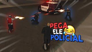 O CARA RASGOU TODOS OS POLICAIS DA PRAÇA DO DESTINY kkkkkkjjj  - GTA MTA RP