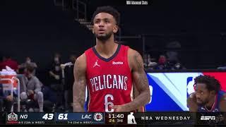 Nickeil Alexander-Walker 37 Pts 5 Threes 8 Rebs 1 Ast Highlights vs LA Clippers | NBA 20/21 Season