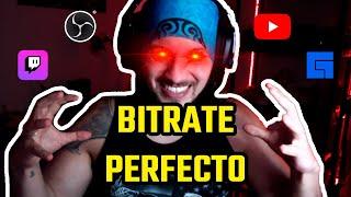 Como saber que BITRATE poner en OBS