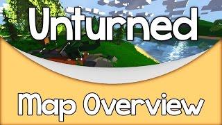 Unturned - Map Overview | All Locations [Towns, Farms, Airport and More]