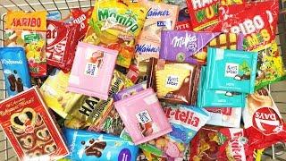 A Lot Of Candy 2018 NEW #97 ASMR / АСМР Видео Фруит-телла, Круассаны, Харибо мармелады, Ritter Sport