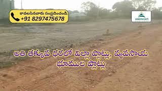 APCRDA Open Plots in Davuluru for Sale || Villa Plots in Davuluru for Sale || Call: +91 8297475678